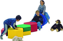 Mosaic building block set, 7 pieces.