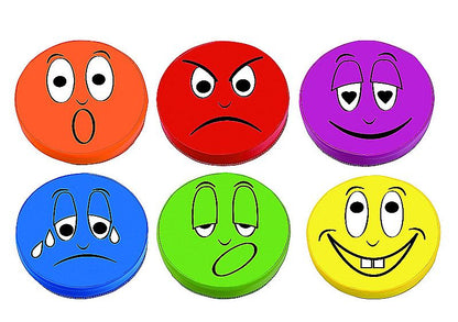Sitzkissen Rund Emotionen 6tlg. Ø 30 cm