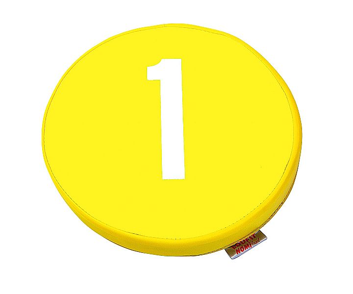 Sitzkissen Rund Zahlen 10tlg.