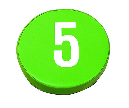 Sitzkissen Rund Zahlen 10tlg.