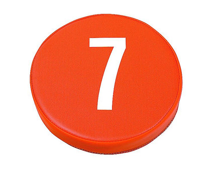 Sitzkissen Rund Zahlen 10tlg.