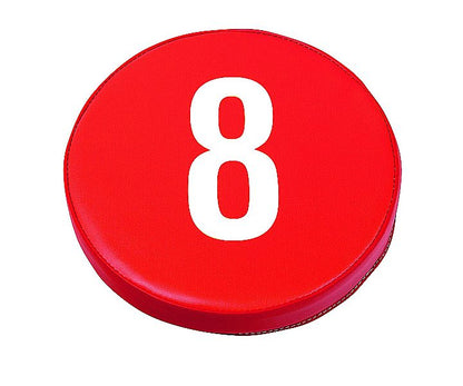 Sitzkissen Rund Zahlen 10tlg.