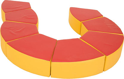 Trapez Polster 8tlg.