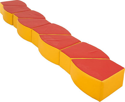 Trapez Polster 8tlg.