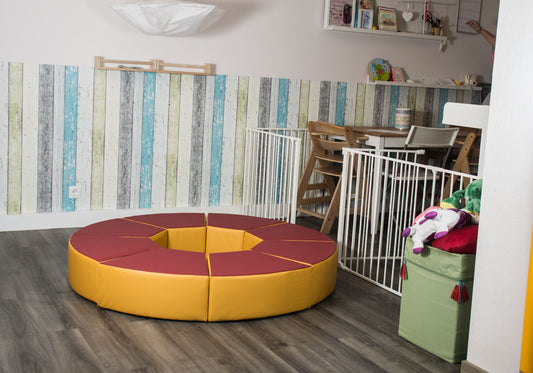 Trapez Polster 8tlg.