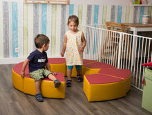 Trapez Polster 8tlg.