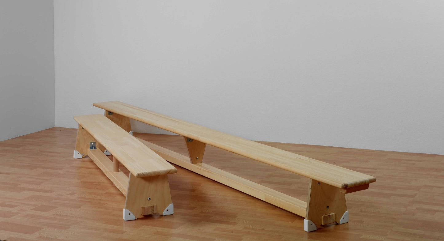 Turnbank 2 m, Breite 24 cm Massivholz