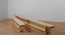 Turnbank 2 m, Breite 24 cm Massivholz