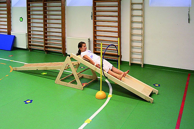 Löwengym Schwebebalken