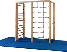 Mur de gymnastique pliable, ensemble de 4 pièces.