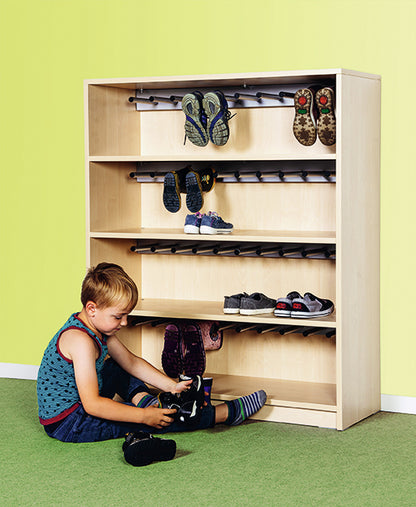 Stiefelregal für 20 Paar Stiefel