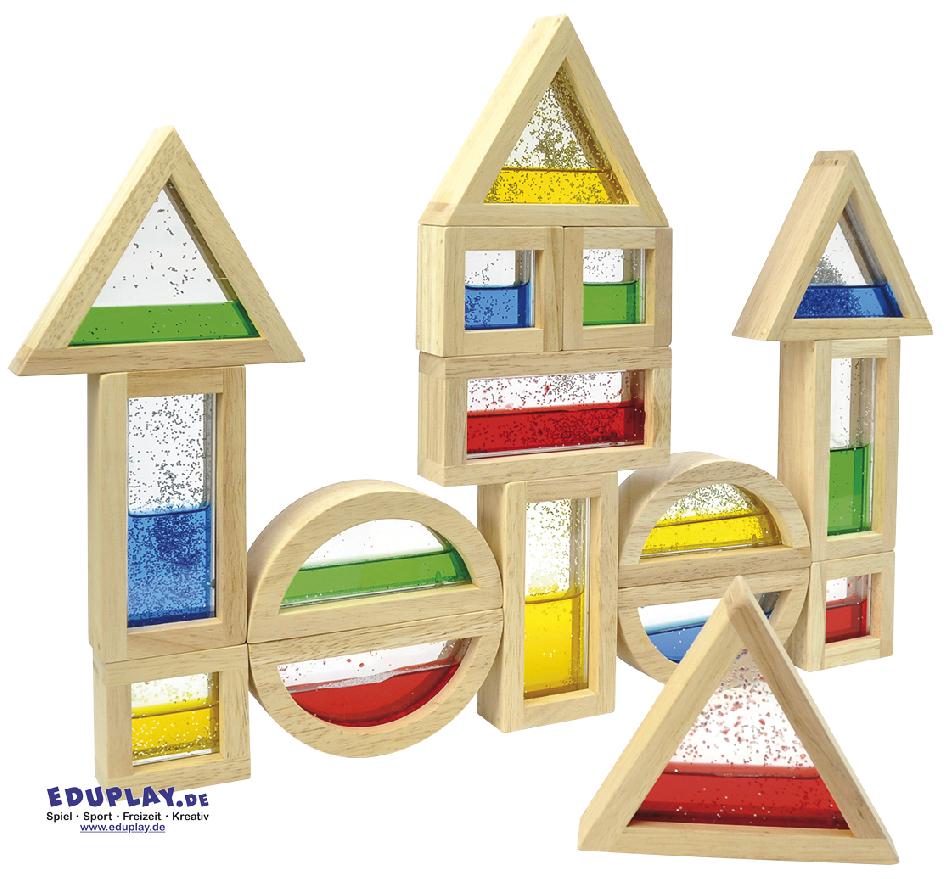 Blocs à paillettes, 16 pièces