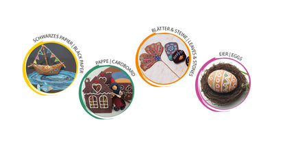 Acrylic colored pencils, 52 pieces.