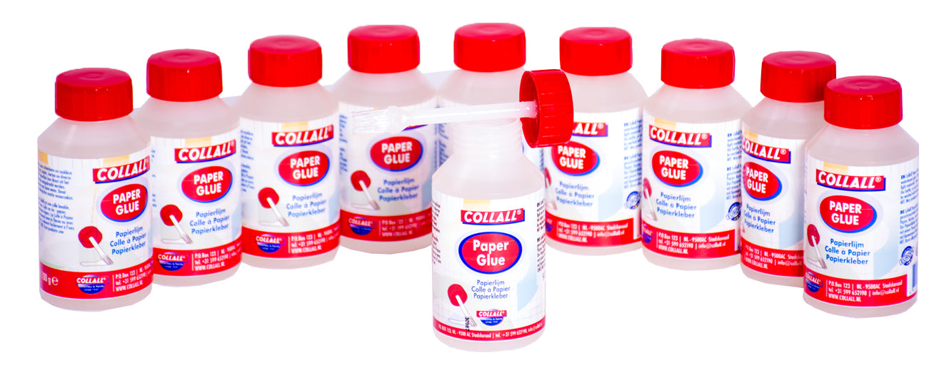 Collall paper glue with brush