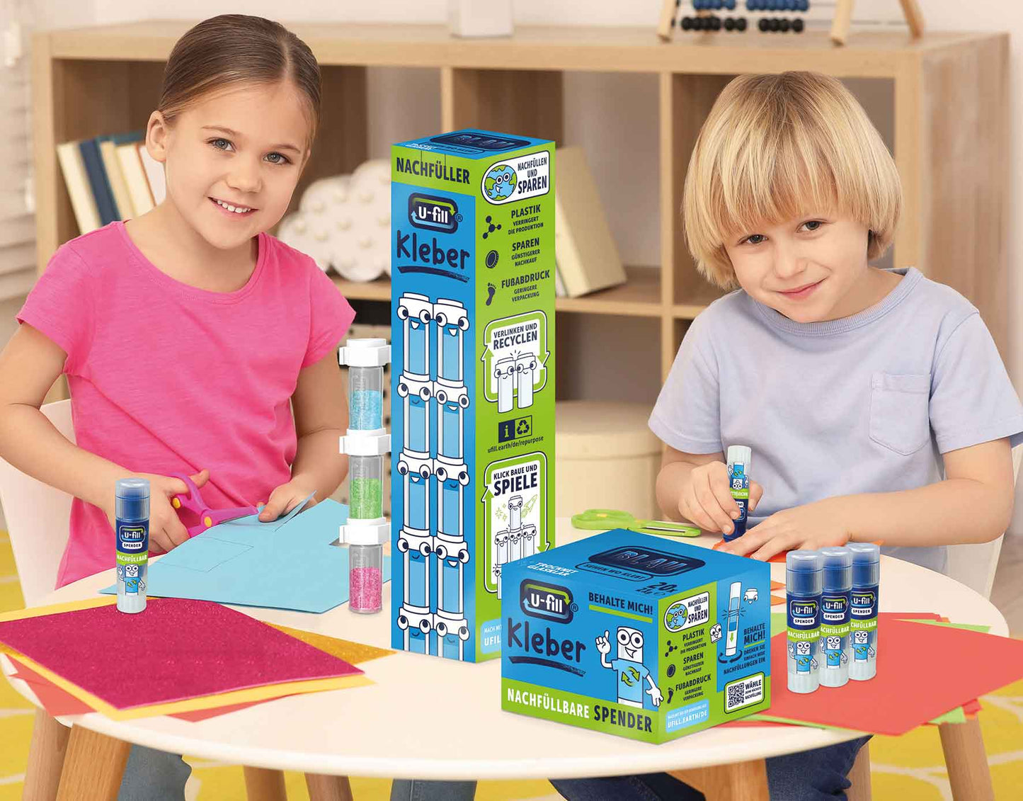 Recharges de bâtons de colle Blueline 21 g - 20 cartouches de colle