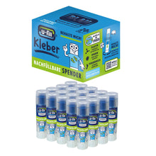 Klebestift BLUE-Line 21 Gramm - 20 Klebestifte nachfüllbar