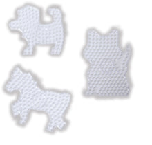 Bügelperlen XL Steckplatten Hund Katze Pferd