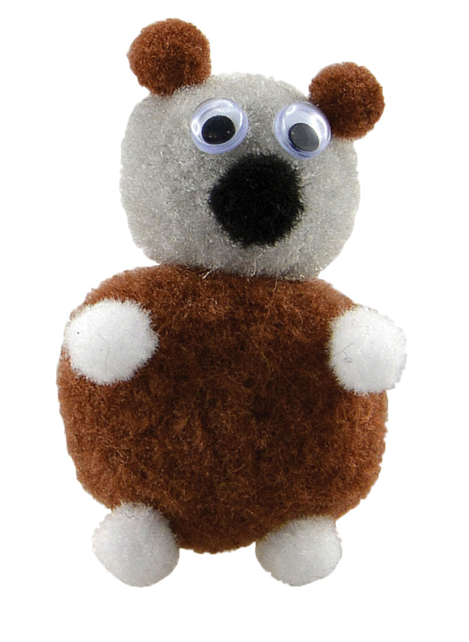 Pompons Erdtöne 300er