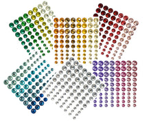 Schmucksteine selbstklebend, 480tlg.