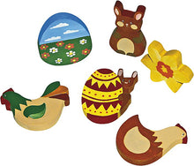 Holzfiguren Ostern 2 x 6 Motive