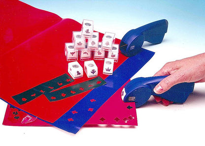 Locherzange, Motivstanzer mit 12 Motiven