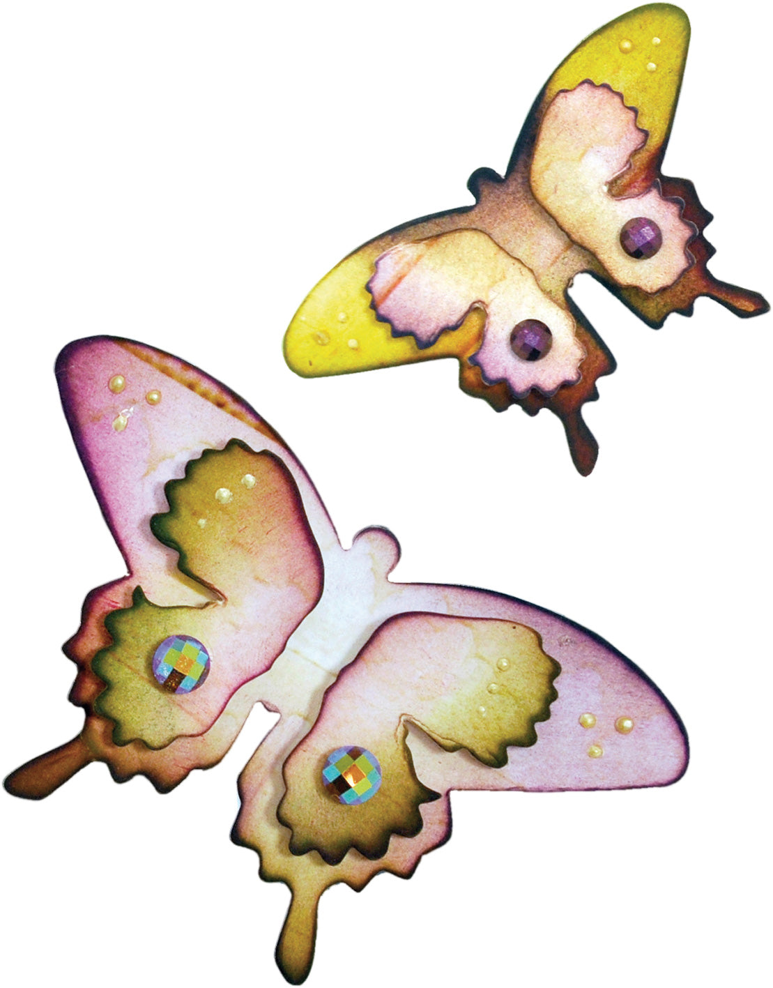 Stanzvorlage Schmetterling