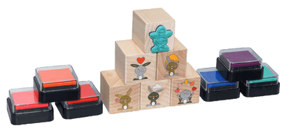 Easter stamp set, 15 pieces.