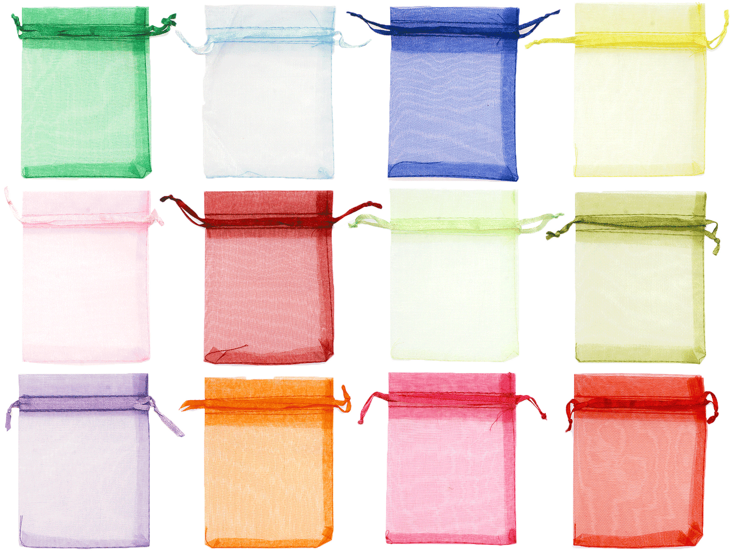 Organza Säckchen 12er Set