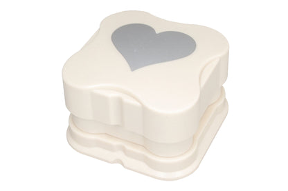 aimant à motif cœur perforé