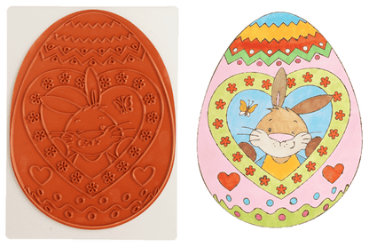 Mega stamp Easter bunny