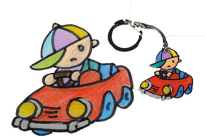 Zauberpapier - Schlüsselanhänger - Set