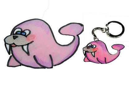 Zauberpapier - Schlüsselanhänger - Set