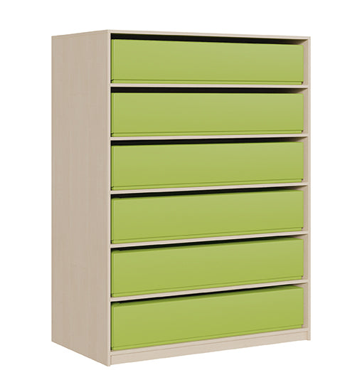 Regal für Schaumstoffbettchen