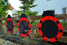 Marienkäfer Zauntafel 3er-Set
