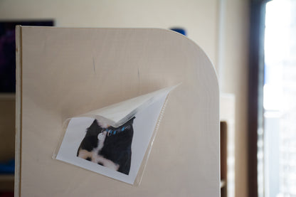 Info Pocket A6 selbstklebend