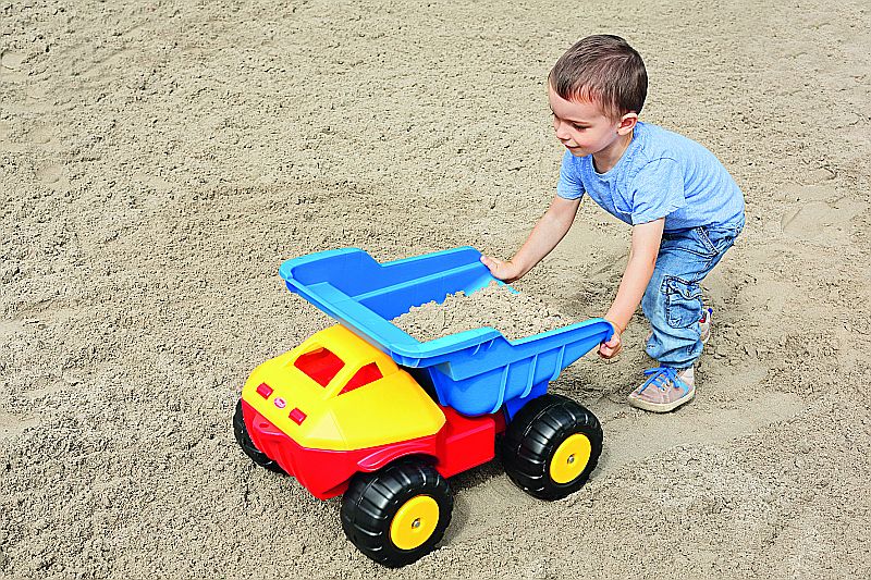 Camion GOWI Giant XXL avec roues silencieuses