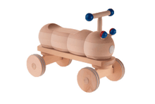 Rutscher Raupe aus Holz