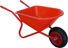 Brouette en métal / cuve en plastique