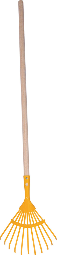 Laubrechen Metall mit Holzstiel