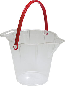 Sandeimer transparent - Transparenteimer mit Tülle