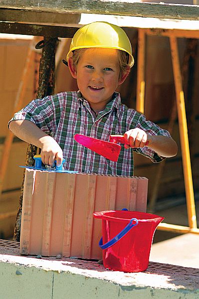Grand ensemble de maçonnerie de 5 pièces pour le bac à sable