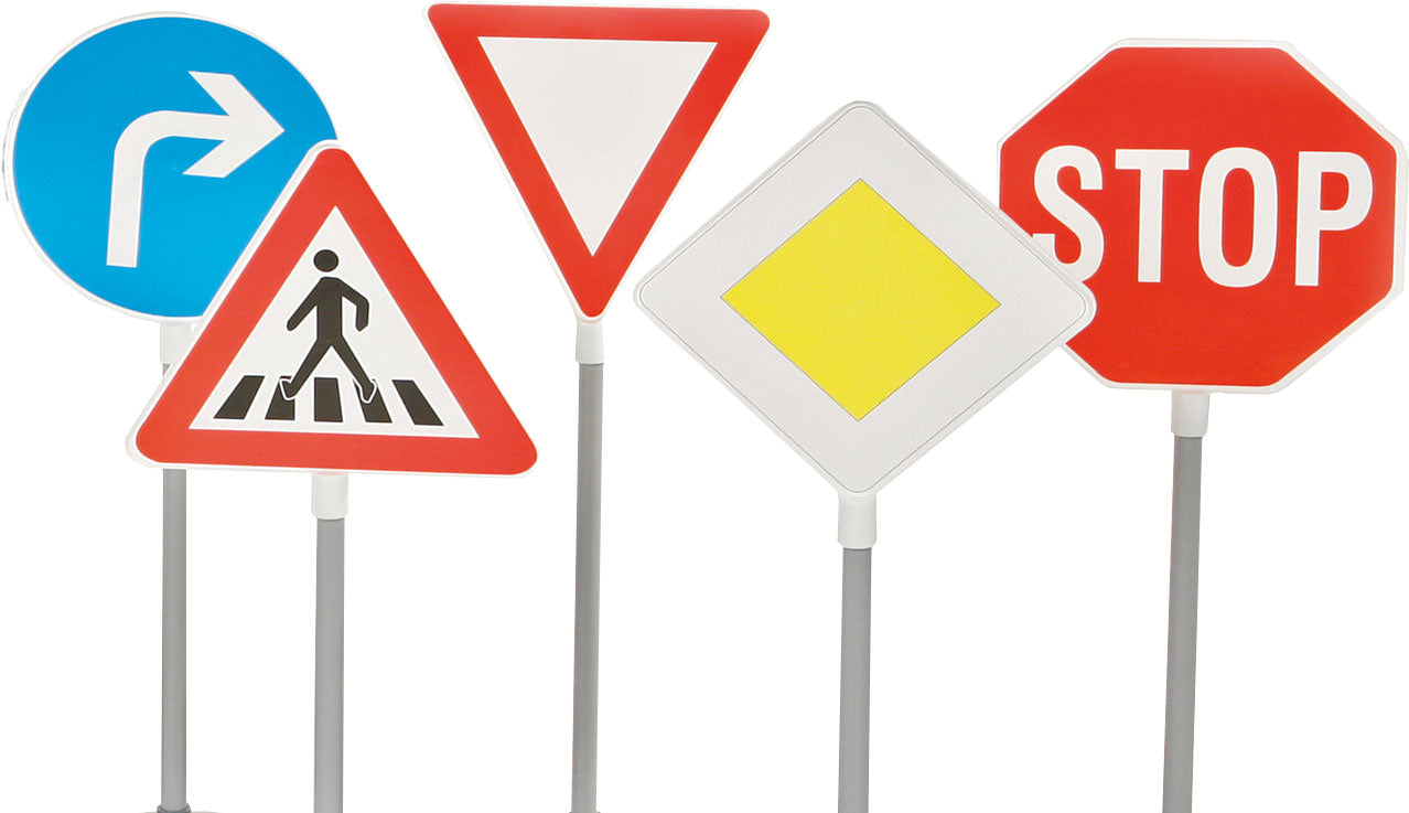 Ensemble de panneaux de signalisation A