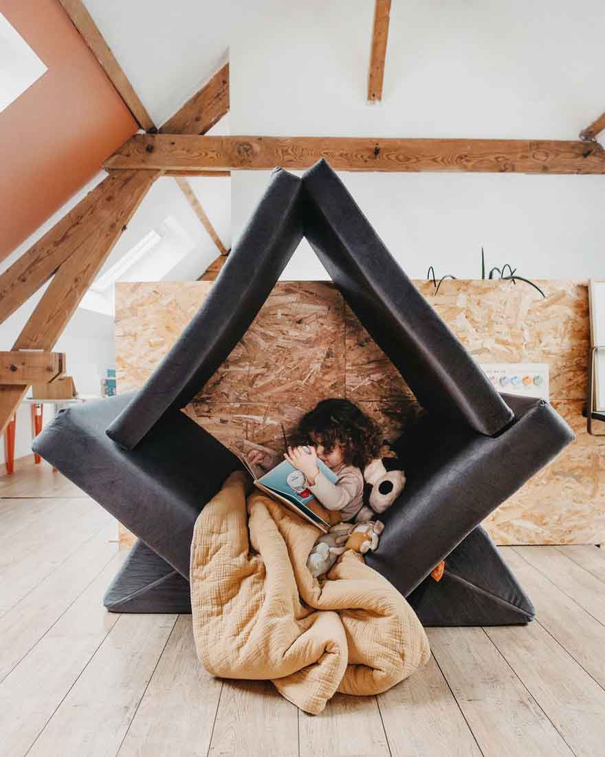 Canapé de jeu Funzy Velour Edition