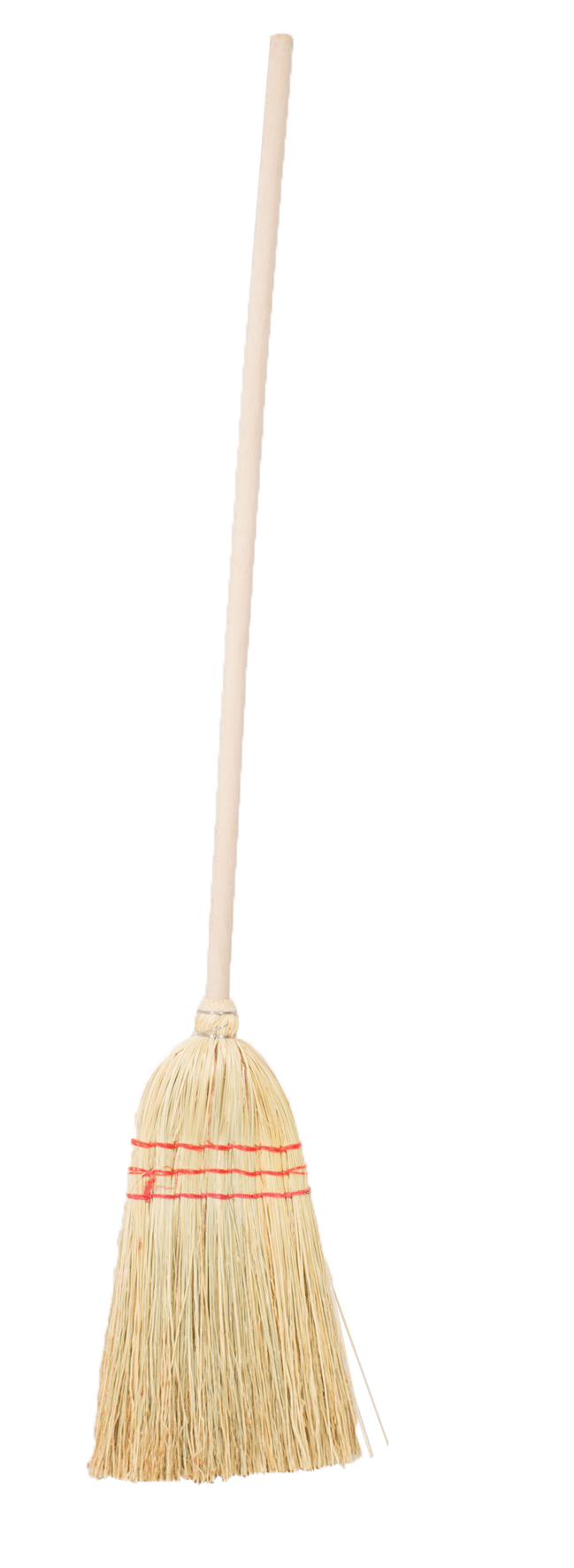 Kinderstrohbesen aus dem Erzgebirge, 100 cm groß, handgebunden