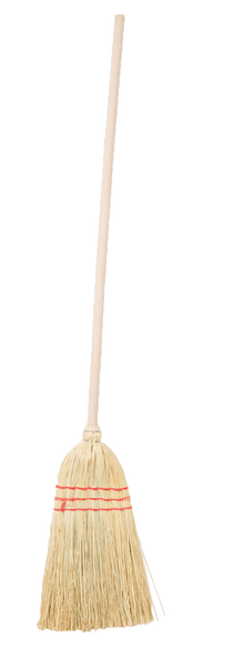 Kinderstrohbesen aus dem Erzgebirge, 100 cm groß, handgebunden