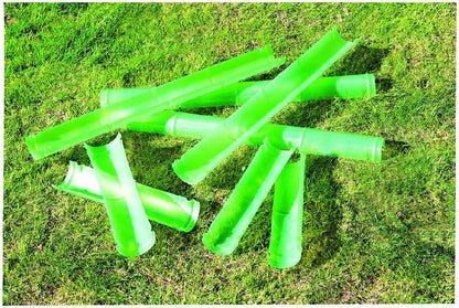 Water track plastic channels bamboo style 8pcs.