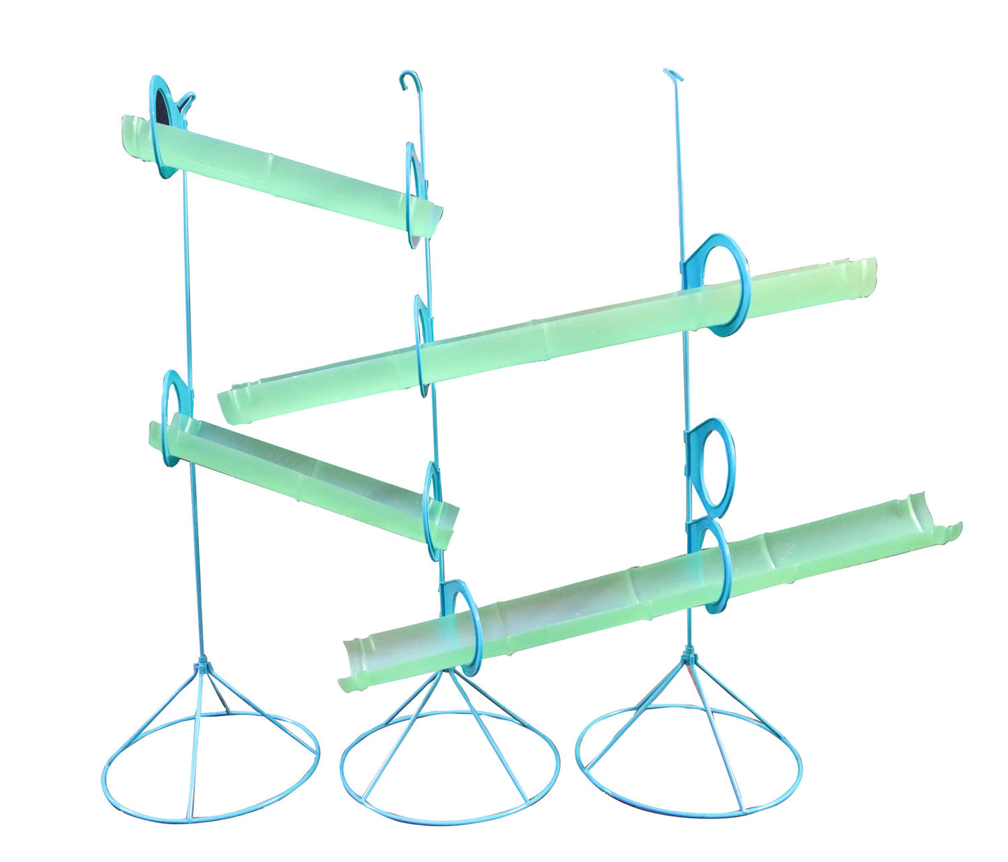 Ensemble de support pour toboggan aquatique, 3 pièces.