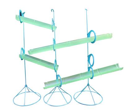 Ensemble de support pour toboggan aquatique, 3 pièces.