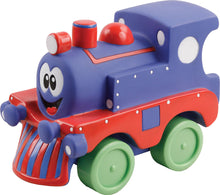 Squeezy - Eisenbahn  - Zug Spielzeugeisenbahn mit Gesicht