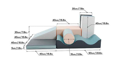 Ensemble de blocs de construction souples IGLU Active